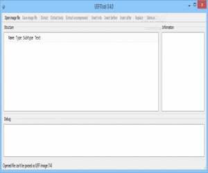 UEFI模式工具(UEFITool) v0.20.5 绿色版 | 图形化BIOS工具