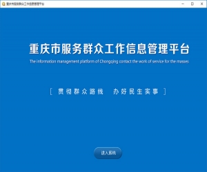 重庆市服务群众工作信息管理平台 v1.1 官方版 | 实用群工系统