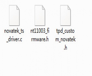 NT11003(MTK方案)触摸屏驱动源码 | 触摸屏驱动源码