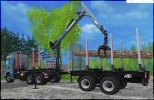 模拟农场15木材拖车MOD | 模拟农场15木材拖车MOD
