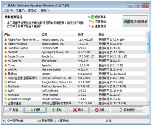 SUMo v3.13.7.261 中文版 | 软件更新工具