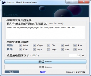 Icaros v2.2.7 绿色中文版 | 资源管理插件