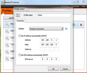 Maxidix IP Switcher 14.9.14.550 中文版|IP地址切换工具