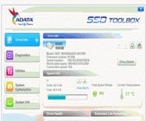 ADATA SSD Toolbox(威刚固态硬盘管理工具) 2.0.1 官方版
