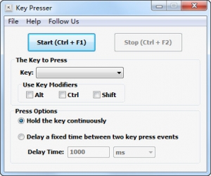 自动按键工具(Key Presser) v2.1.6.2 绿色免费版 | 自动按键工具下载