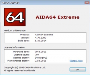 AIDA64 Extreme Edition 4.70.3206 简体中文绿色版|测试软硬件信息