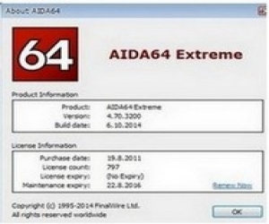 AIDA64下载(AIDA64 Extreme Edition) 4.70.3242 绿色中文版|硬件测试工具