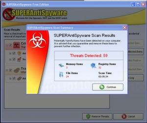 SUPERAntiSpyware Free 6.0.1130 免费版|间谍扫描