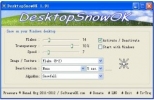 DesktopSnowOK下载(飘雪的桌面软件) 2.77 免费版