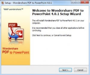 Wondershare PDF to PowerPoint(pdf转ppt软件) 4.0.1 免费中文版