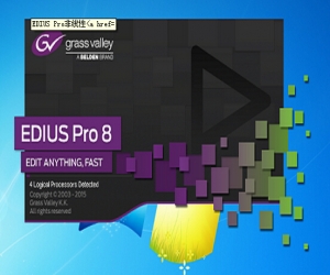 EDIUS Pro非线性视频编辑软件(64位) v8.10.0188 简体中文版 | EDIUS非线性编辑软件下载