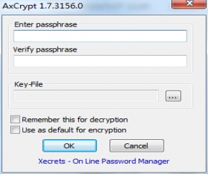 AxCrypt数据加密软件 1.7.3156.0 | 文件加密软件