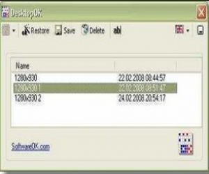 DesktopOK 4.00.0 绿色版 x64位|桌面图标布局保存/恢复