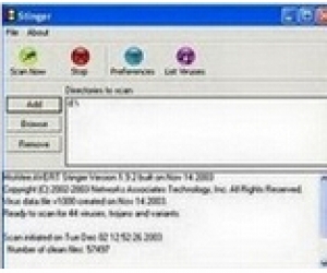 McAfee AVERT Stinger下载 12.1.0.1268 英文免费版 X64位|McAfee病毒专杀工具