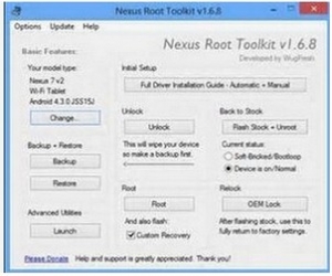 Nexus Root Toolkit下载 1.9.9 免费版|nexus root工具