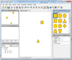 免费流程图软件(yEd Graph Editor) v3.9.1 免费版 | 流程图制作软件