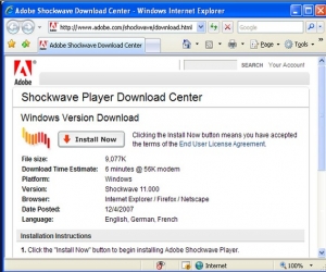 Adobe Shockwave Player 12.1.3.153 中文安装版