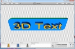 3D图标制作软件(binerus 3D Text) v1.0.0 绿色免费版 | 3D立体logo设计软件
