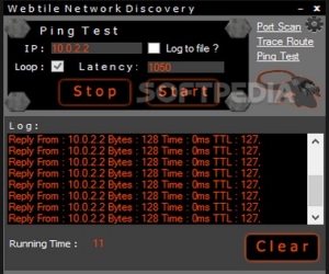 Webtile Network Discovery 1.0 绿色版|网路测试工具
