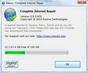 Complete Internet Repair 2.1.0 绿色版|网络修复工具