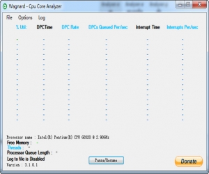 CPU Core Analyser(CPU内核分析工具) v3.1.0.1 | 功能全面的CPU内核分析工具