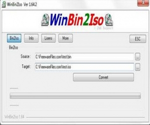 WinBin2Iso(bin文件转换成ISO文件) v2.72 免费版
