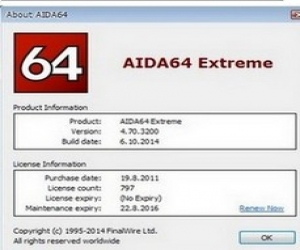 AIDA64(AIDA64 Extreme Edition) 4.70.3230 简体中文绿色版|测试软硬件信息