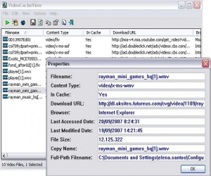 VideoCacheView 2.68免费汉化版|提取浏览器缓存视频