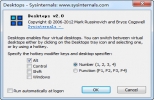 Sysinternals Desktops(虚拟桌面) V2.0 英文绿色版 | 多功能桌面工具