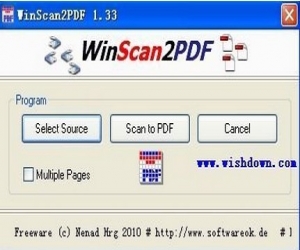 WinScan2PDF(扫描文件并转换为PDF文档) 2.77 汉化版