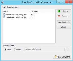 FLAC To MP3(flac转mp3格式转换器) 4.0.5 免费版