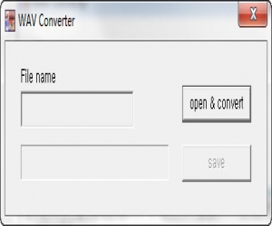 wav converter 1.0 绿色版 | WAV音频转换工具